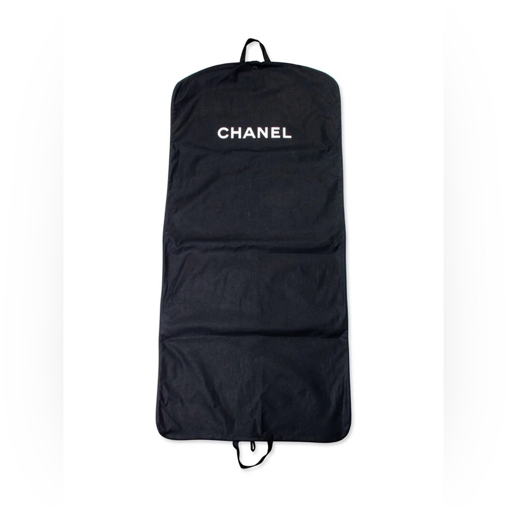 CHANEL Black Travel Garment Bag